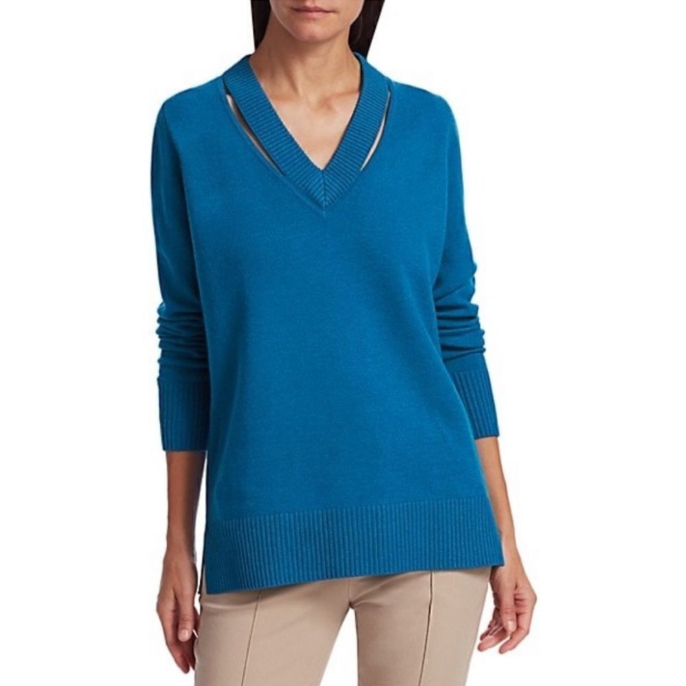 Akris Punto Wool Cashmere Sweater